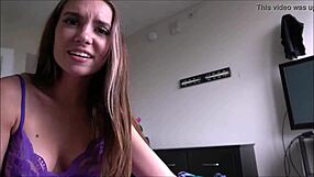 Girlfriend practices with hot step sister in taboo family therapy session