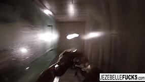 Sexy Jezebelle Bond Films Herself Taking A Bath