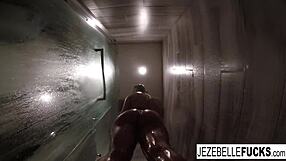Sexy Jezebelle Bond Films Herself Taking A Bath