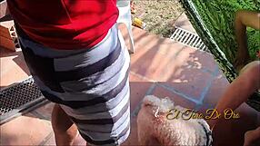 Fingered honey and redheaded Peruvian babe in a wild tresome - Alex lima and Binho ted
