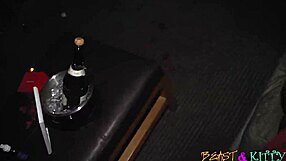 i watch slutty kitty gettin stuffed with a big black cock, deepthroat and all