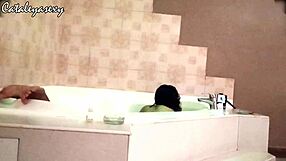 i feel so horny as my photographer fucks my wet pussy in the jacuzzi photoshoot