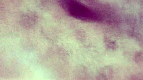 Jerking off and cumming hard in this pov interracial scene