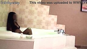 i feel so horny as my photographer fucks my wet pussy in the jacuzzi photoshoot