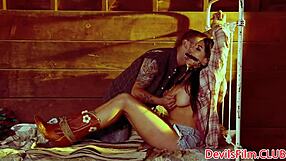 Hey, watch this big-titted sub get pounded doggystyle!