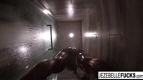 Sexy Jezebelle Bond Films Herself Taking A Bath