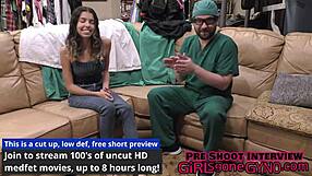 Aria Nicole Screams During Perv Doctor's Enema In Tampa!