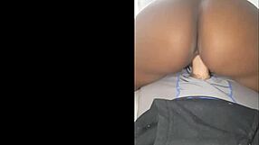 Squirting on Big White Cock While Husband Calls