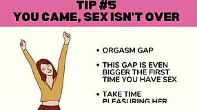 learning 5 virgin sex tips with brunette 😊