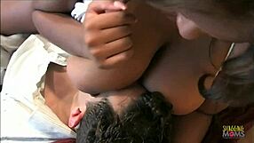 Big tits MILF wife Glamour sexual intercourse with a large black cock in an interracial fuck sex