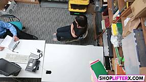 No More Shoplifting For Her!