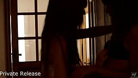 Vintage redhead black lesbian encounter