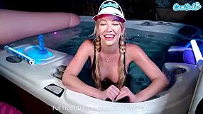 Hot Tub Playtime With Adira Allure