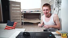 Tutor4k Prankster Entices Tutor into Quick Doggystyle Sex