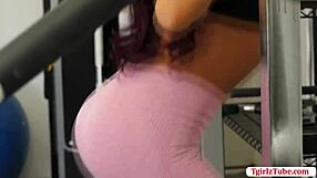 two hot shemales teasing big cocks bareback