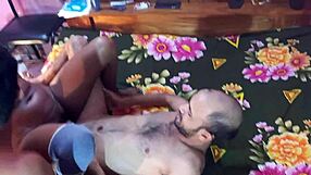 January sex chick with small tits and big dick gets banged by two amateur big dicks threesome bengali fuck