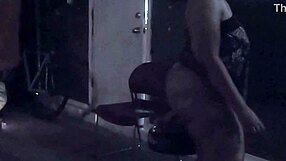 caught sneaking into basement for dildo play on hidden cam