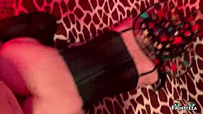 cute horny halloween witch gets deepthroat and anal creampie