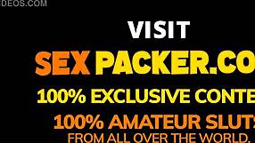 Petite Blonde Babe Swallows Tourist Cum After Cock Sucking