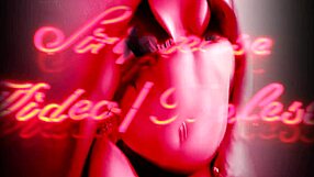 Blonde drinks milk with brunette friend