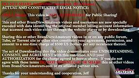 Lucy tries vibrator then prefers real dick