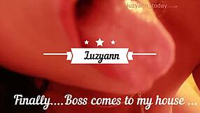 the secretary blows the boss for a promotion