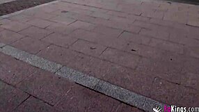 shameless teen 18+ flashes naked in shop, arousing neighborhood