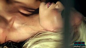 Hot blonde milf models Jennifer Vaughn and Victoria Winters tease