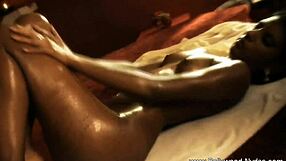 Brunette undresses and dances nude in erotic striptease