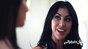 Stepmom notices my bigger boobs and pays attention.