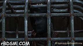 Muzzled playgirl needs wild taming! Tame her now!