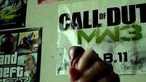 Stroking My Thick Cock To A Cumshot