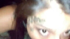 Wife Giving Intense Blowjob Leading to Cumshot