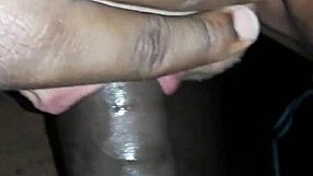 Black Neighbor Lets Me Suck His Monster Cock Passionately