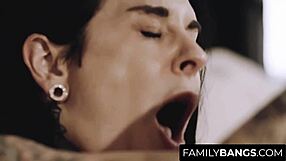 Rebel stepmom lures nerd stepdaughter Elsa Jean and Joanna Angel