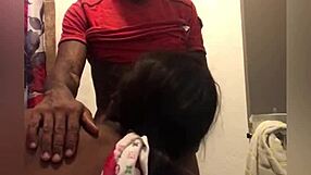 Gettin' Good Head From My Home Boy While She Takes A Shit In My Bathroom!