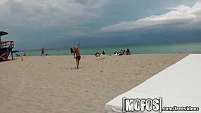 Sammi Clair says, 'Let's have fun in the sun with this blowjob and outdoor sucking.'