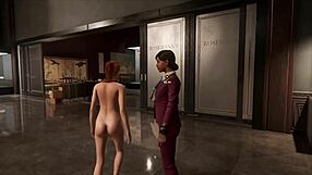 Mary Jane Nude Scene In Spiderman Game.