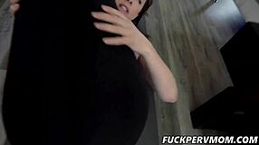 Chanel Preston gets fucked hardcore by her stepson in cowgirl position