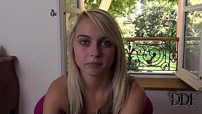 Chloe Undressing for Anal Toy Play