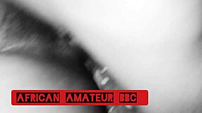 african mature gets pussy and ass fucked missionary by big black cock