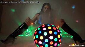 Alison tyler behind the scenes masturbating her big tits and ass