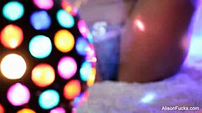 Alison tyler behind the scenes masturbating her big tits and ass