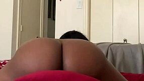 Nohmii rides vibrator to cum on big tits and ass with toys.