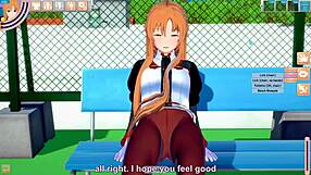 Hentai game koikatu with asuna sao hints at wild fun