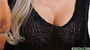 stunning pornstar gets intense blowjob and rimjob