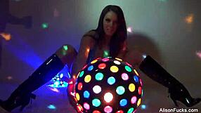 Alison tyler behind the scenes masturbating her big tits and ass