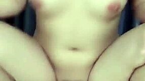 hue girl uses rabbit toy for personal pleasure