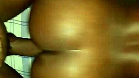 Ebony slut gets f***ed in doggystyle by stiff big black dick