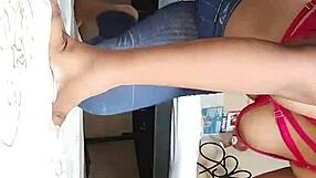 Can You Handle This Latina Teasing Her Pussy With A Vibrator?